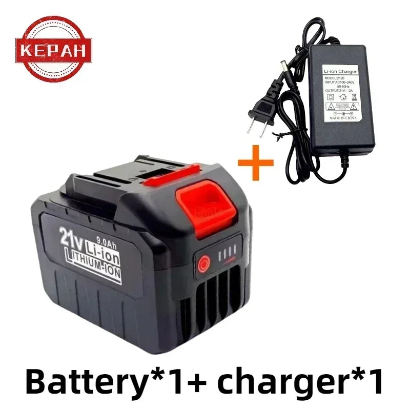 New 21V 9.0Ah18650 lithium-ion tool battery, high current, high discharge, suitable for replacing Makita's screwdriver/drill bit