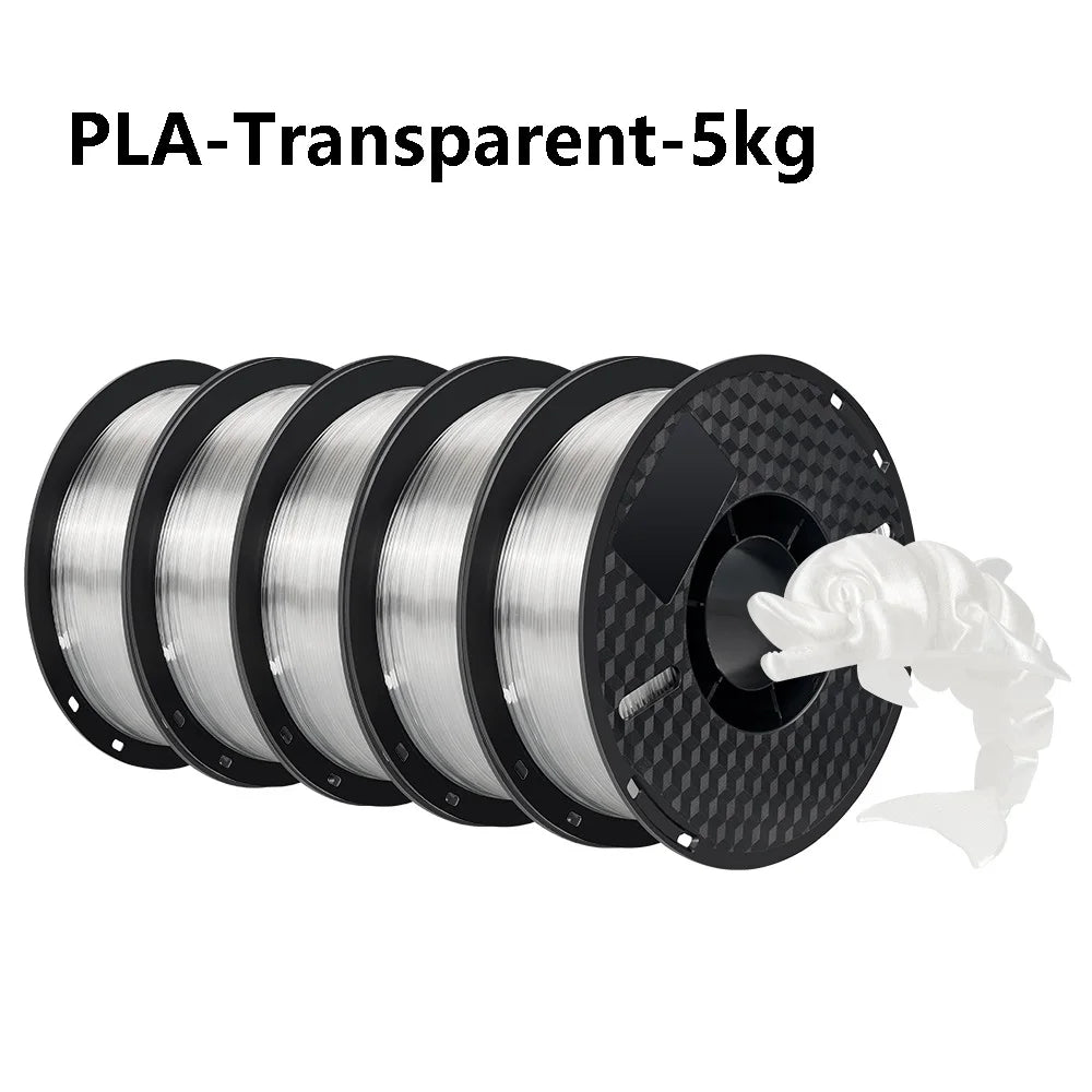 KingRoon 5KG 10KG PLA PETG Filament 1.75mm 3D Printer Plastic No Bubble Spool 3D Printing Materials for 3D Printers