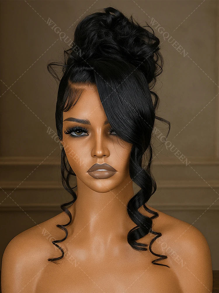 Glueless 5x5 Lace Frontal Wig Body Wave 13x4 5x5 Lace Front Human Hair Wigs 12A Brazilian Virgin Hair Invisi Strap Snug Fit