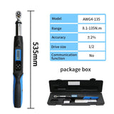 Shahe 1/2''Digital Torque Wrench Electronic Set with Buzzer & LED Adjustable Electronic Torque Wrenches Car Repairing Tool