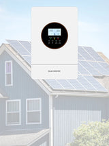 ECGSOLAX 6.2KW Solar Hybrid Inverter 220Vac 48V Built-in MPPT 120A Charging Controller Parallel MPPT Hybrid Solar inverter BMS