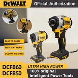 DeWalt DCF860 20V Rechargeable Cordless Electric Screwdriver, Lithium-Ion Battery, Power Tools, High Torque Original drill press