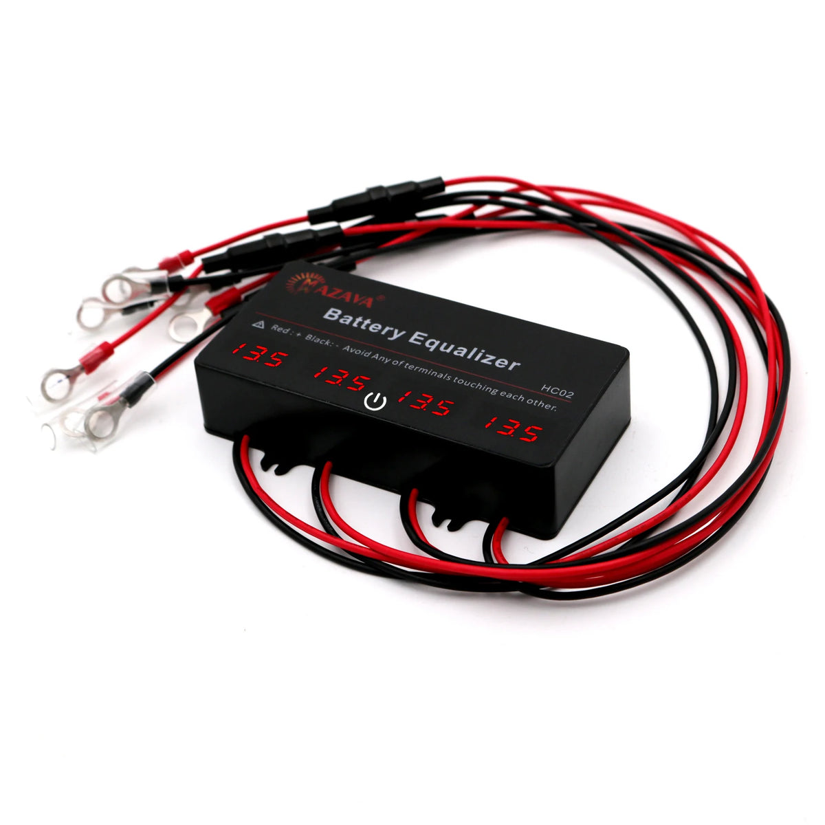 MAZAVA HC02 48V Fuses Touch Switch Battery Equalizer Batteries Voltage Balancer 4S Active Lead Acid Battery Controller