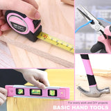 177-Piece Pink Cordless Drill and Tool Set for Women, 20V Lithium-ion with Storage Case