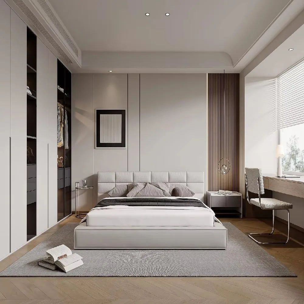 Any Size Custom Modern Light Luxury Honeycomb Aluminum Alloy Wardrobe Bedroom Home Bed End Cabinet Multi Storage Sturdy Tall Eco