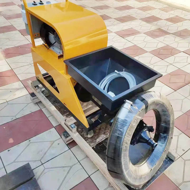 Electric 3m3/h Wall Plastering Machine Residential Commercial Construction Wall Cement Plaster Machine Mortar Spraying Machine