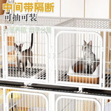 Cat cage Three-layer cat cage Breeding Breeding cage Pigeon with partition Platform display Breeding