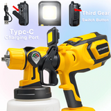 1400ML Cordless Spray Gun Electric Paint Sprayer Portable Auto Furniture Coating Airbrush Power Tool For Makita 18V Battery