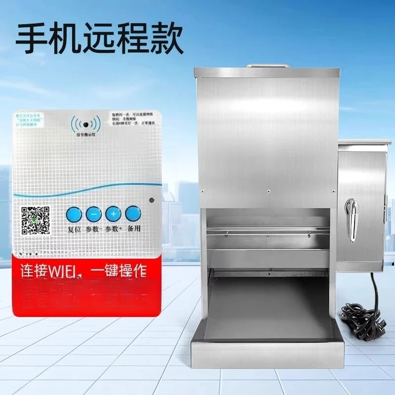 Large and medium-sized dog stainless steel automatic timing quantitative large-capacity feeder intelligent remote