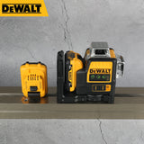 DEWALT DW089LG 12 - Line Green Beam Laser Level - 360° 3 - Side Coverage, 12V Li - Ion for Versatile Jobsite Tasks