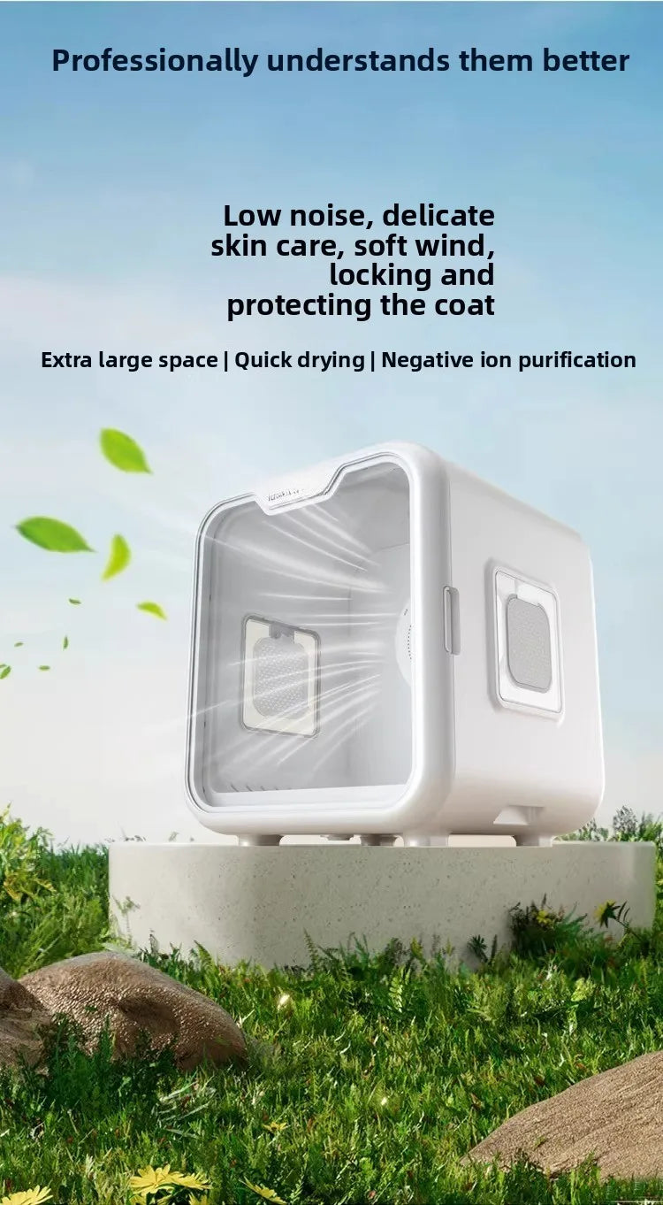 Smart Pet Drying Box Cat Dog Bathing Household Drying Artifact Blowing Water