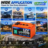 12V 300Ah 21700 Lifepo4 Battery Pack With USB Port BMS For Sprayer Electric Vehicle Solar Storage Camping