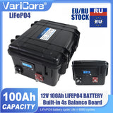 VariCore 12.8V/24v 360Ah 340Ah 180Ah 120AH 100Ah LiFePO4 Battery 25.6v 12V Lithium Iron Phosphate for RV Touring Car Solar Wind