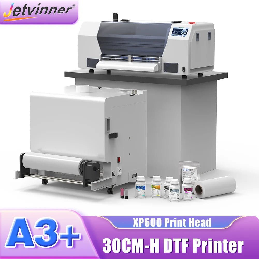 A3 DTF Printer For Epson XP600 Directly to Film Transfer Printer impresora dtf For textil Fabric T shirt Printing Machine 13inch