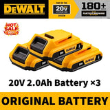 DEWALT 100% Original 20V 5AH Power Tool Battery 60V 9AH Flexvolt Battery Charger Combo DCB206 DCB205 DCB202 DCB609 DCB200 DCB184
