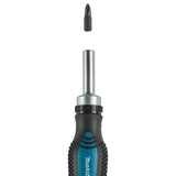 Makita D-58833 Magnetic Ratchet Hand Screwdriver Semi-Automatic Positive Negative Rubber Nonslip Hand Tools Screwdriver