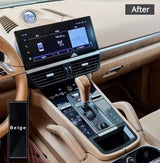 Car Digital Console Front AC Panel Full Touch 2024 Style to 959 Multimedia Player Control For Porsche Cayenne Macan 2010-2017