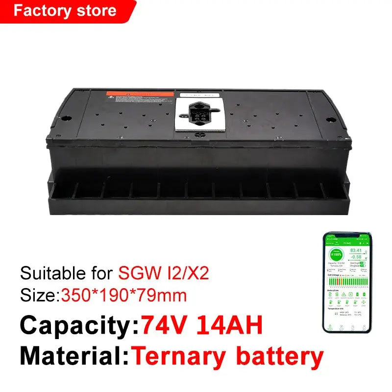 for Segway X2 I2 X2se I2se Smart Lithium Battery Pack Support Expansion Large Capacity SGW Balance Car Rechargeable Battery