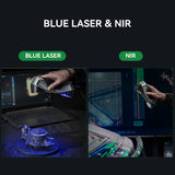 Creality 3D Scanner CR-Scan Raptor Blue NIR Light 0.02mm Accuracy 60FPS Anti-Shake Tracking Scanning Color Scanner for 3D Printe