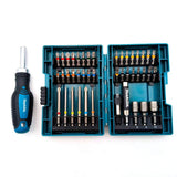 Makita E-25096 Ratchet Screwdriver Hexagonal Sleeve Screwdriver Bits 44PCS Set Tool Attachments