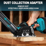 Makita  3 Inch Cordless Electric Angle Grinder 19500RPM Cut Off Tool Tile Cutter for Wood Tile Plastic Tool For 18V Battery