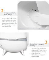 Cat  Boxes House Self-cleaning Auto Cats Box Machine Self Cleaning Smart Automatic Cat Box