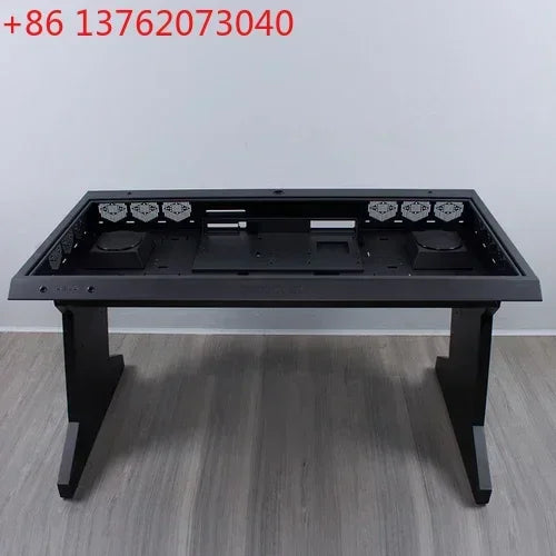 Computer Case Integrated High-End Cool Special-Shaped Game Tables Built-in Fully Transparent Large Case Computer Desk