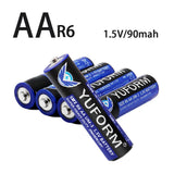 60PCS NEW 1.5V AA Disposable Carbon Battery for Led Light Toy Mp3 Camera Flash Razor CD Player Wireless Mouse Keyboard