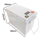 280Ah 320Ah 90Ah 105Ah Box Lifepo4 Battery Storage Boxes Screw type12V Solar Cells Case RV Yacht Battery Storage Plastic Case