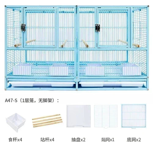 Pet Aviary Bird Cage Parakeet Rabbit Protective Chinchilla Breeding Cat Outdoor Hut Bird  Quail Pajaros Bird Accessories