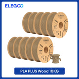 ELEGOO 4KG/5KG/10KG PLA+ Filament 1.75mm 3D PLA for FDM Printer