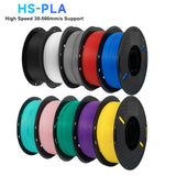 KINGROON High Speed PLA Filament 1.75mm New HS-PLA 3D Printer Filament For 30-500mm/s Fast Printing Rapid PLA 5kg 10kg Mix Color