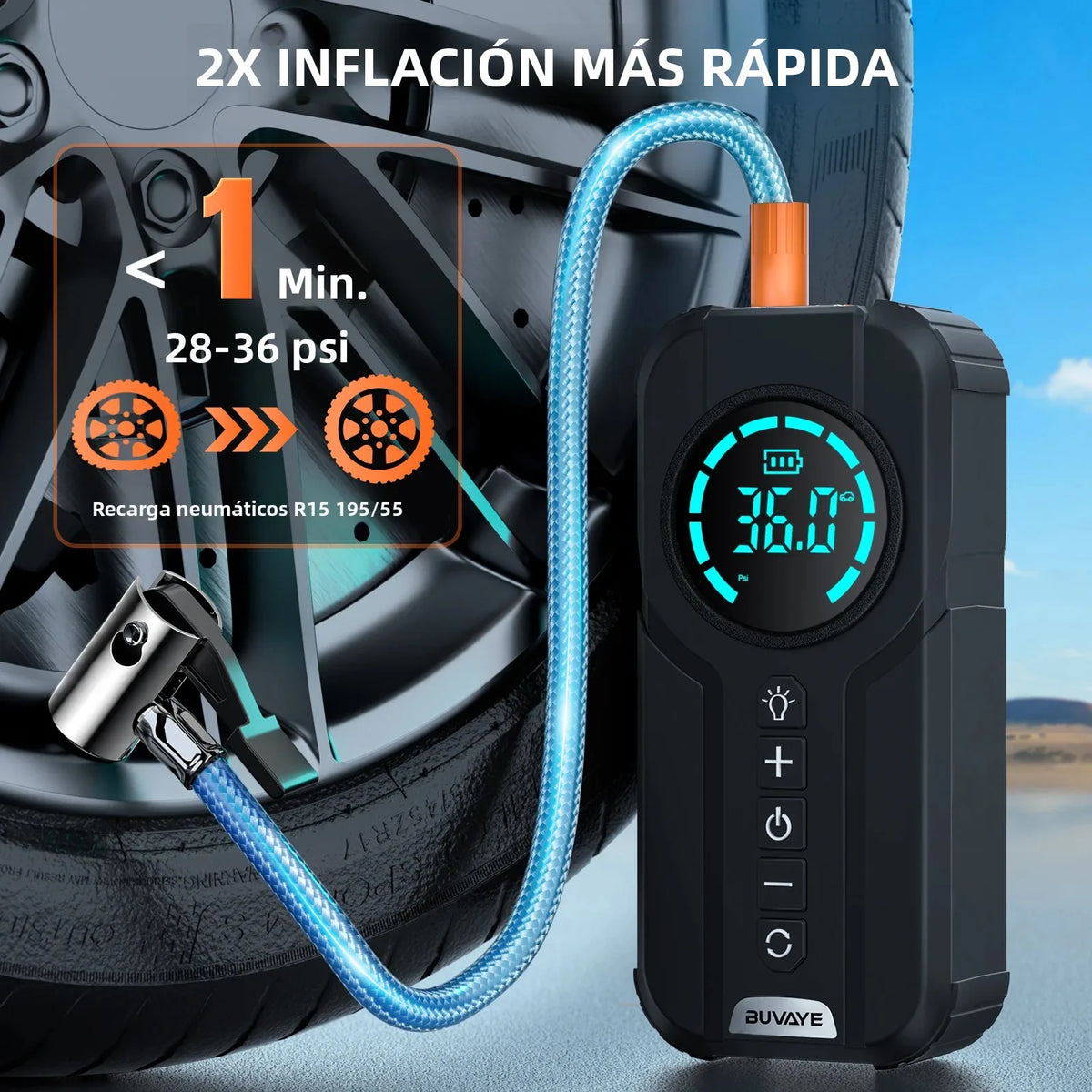 10000mAh Jump Starter Power Bank 3000-7000A with Air Compressor And Lighting Features for Car Battery Starter And Tyre Inflating