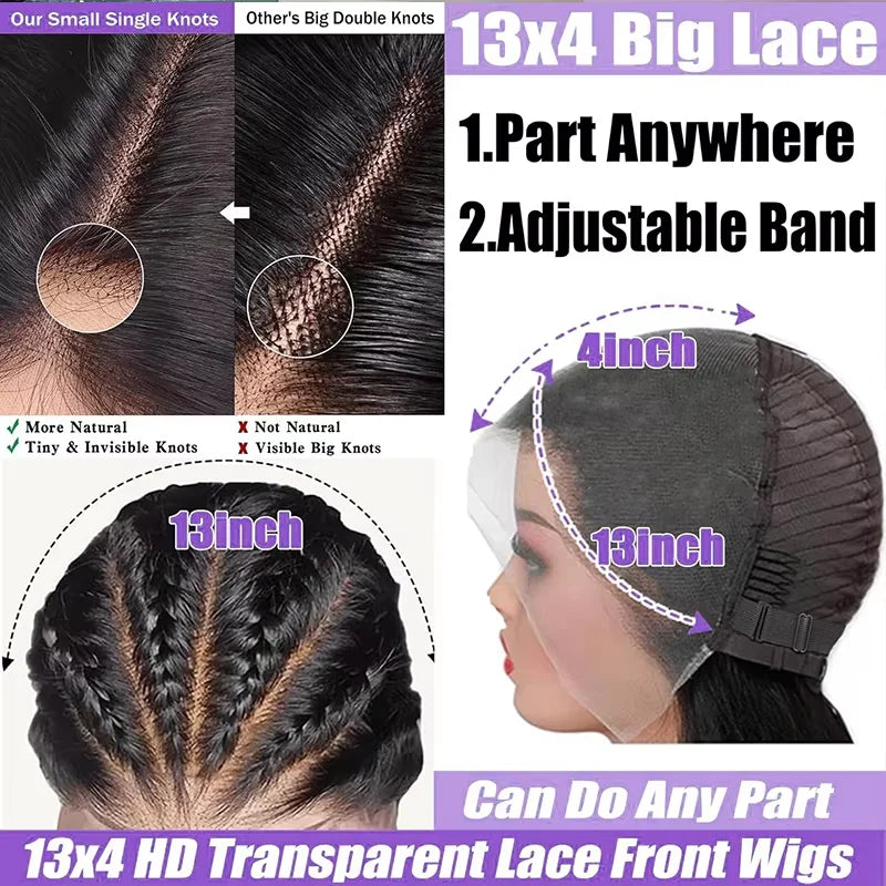 250% Density Burmese Short Curly Bob 13x4 HD Lace Front Human Hair Wigs Pre Plucked Deep Wave Glueless Lace Frontal Wigs Women
