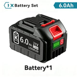 18V 21V MAX 3.0 6.0 9.0Ah Rechargeable Lithium Battery for Makita BL1830 BL1840 BL1850 High Capacity Electric Drill Battery