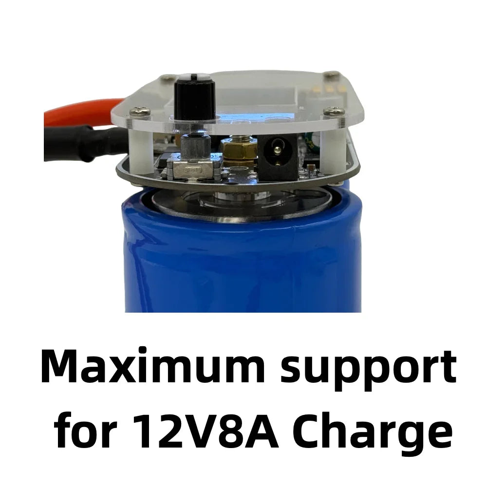 High Power Dual Super Capacitor Battery Spot Welder Machine 2500A 6V for 18650 21700 32140 Battery 0.1-0.4mm Nickel DIY