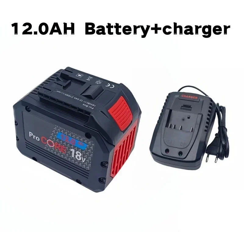21700 18V ProCORE battery replacement 18V, suitable for Bosch 18V cordless tool BAT609 BAT618 GBA18V 21700 high-power 5C