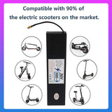 Upgraded Version 36V Electric Scooter Battery 7.8Ah Replacement Lithium-ion 9Ah High-Capacity 10S3P Battery Pack Built-in BMS