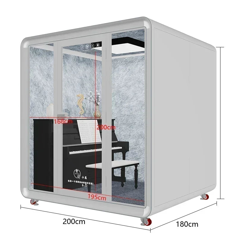 catio outdoor cat enclosure Y indoor recording studio, piano room, singing practice, silent soundproof room   Soundproof room, h