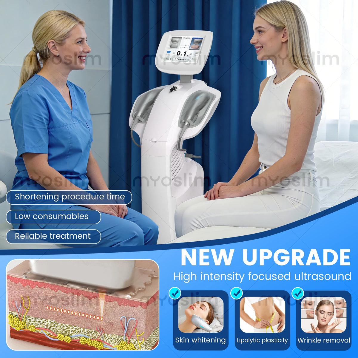 Weight Loss Equipment Vacuum Cavitation Body Slimming Face Lift Machine Cellulite Removal Skin Tightening Massager