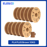 ELEGOO 4KG/5KG/10KG PLA+ Filament 1.75mm 3D PLA for FDM Printer