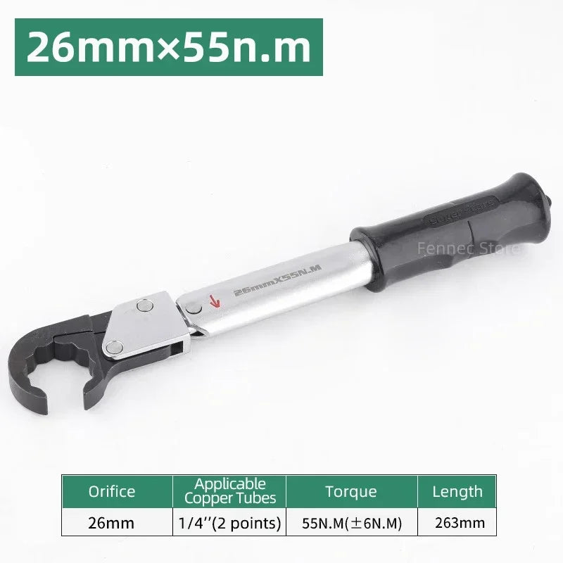 Ratchet Torque Wrench Apark Plug High Precision Open Type Wrench Set Air Conditioning Repair Tool Set ST-02L