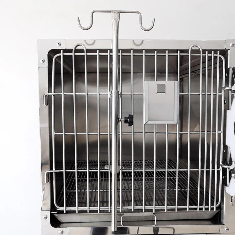 Veterinary Cage Twelve Compartments for Pet Hospital Pet Cages Dog Cat Veterinary
