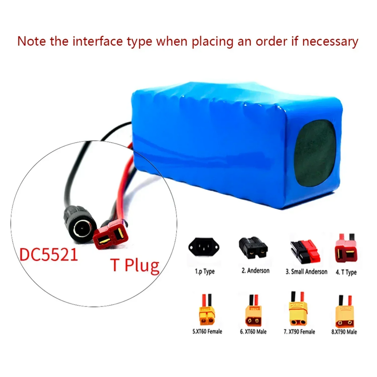 36V 42V 10S4P 100Ah 18650 High-Capacity Power 42V 750W Lithium Battery Pack for Electric Car Bicycle Scooter Belt 30A BMS