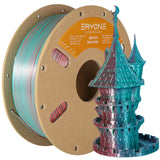 ERYONE 3/5/10KG Dual Color Silk PLA Filament 3D Print,Multicolor Available,Diameter:1.75mm,Tolerance:+/-0.03mm,1KG/Spool