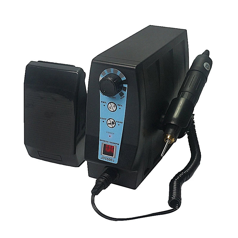 New Arrivel 2026 Electric Grinding Machine JD5500C 35000 RPM 120 Watt Jsda Nail Drill Pedicure Manicure Milling Machine 220V
