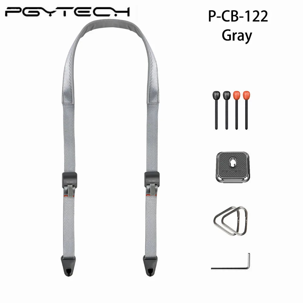 PGYTECH Camera Shoulder Strap Quick Release Buckles Upgrade Neck Strap For Photographers Camera Straps For Canon Sony DSLR/SLR