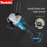 Makita DGA504 18V Brushless Cordless Angle Grinder with 6.0Ah Battery, 125mm Multi-Purpose Cutting & Grinding Tool