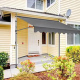 Awning Folding and Telescoping Canopy Rainproof Eaves Balcony Courtyard Household Rainproof and Sunscreen Tent  Canopy Tent