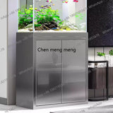 Fish Farm Shrimp Aquarium Indoors Simplicity Decoration Luxury Aquarium Accent Glass Ecology Home Furniture El Acuario